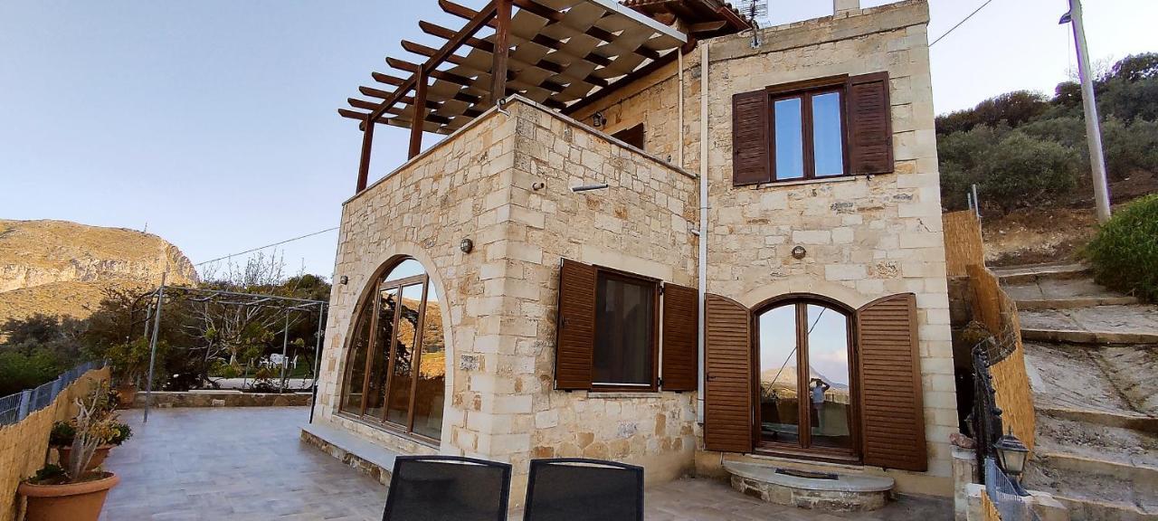 Vasiliki'S Residence Amazing View Kissamos Bagian luar foto